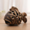 Cast Iron Fish Lamp Aromatherapy Stove Personality Retro Iron Art Candlestick Pendant Accessories and Decorations Creative Gift