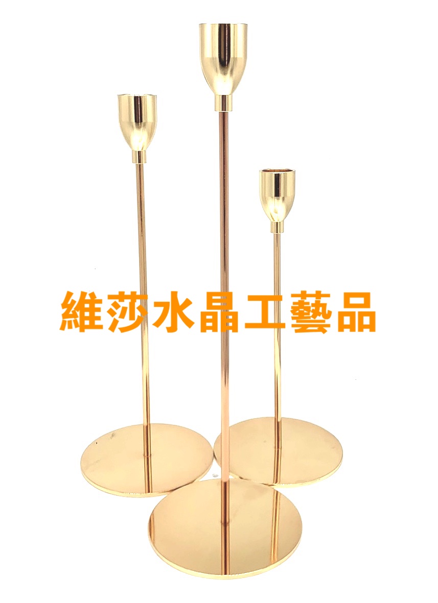 European top grade crystal candlestick