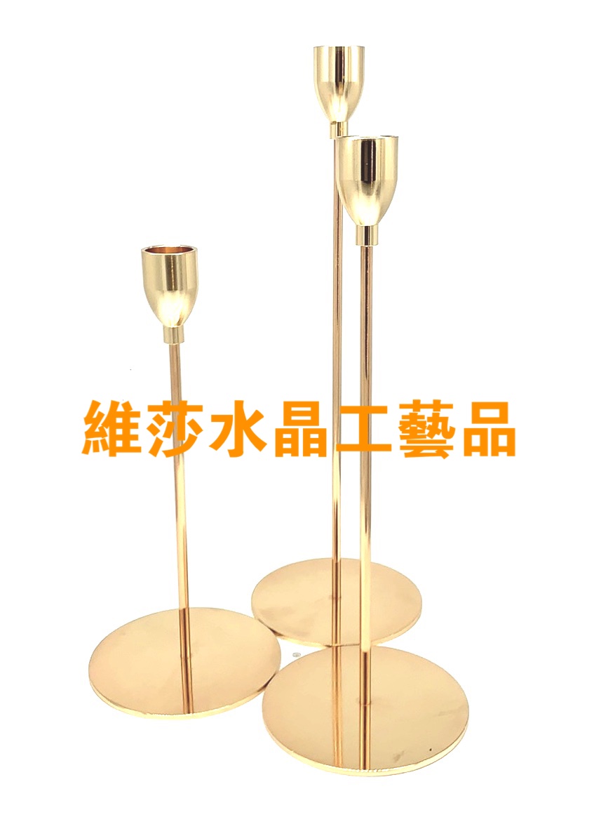European top grade crystal candlestick