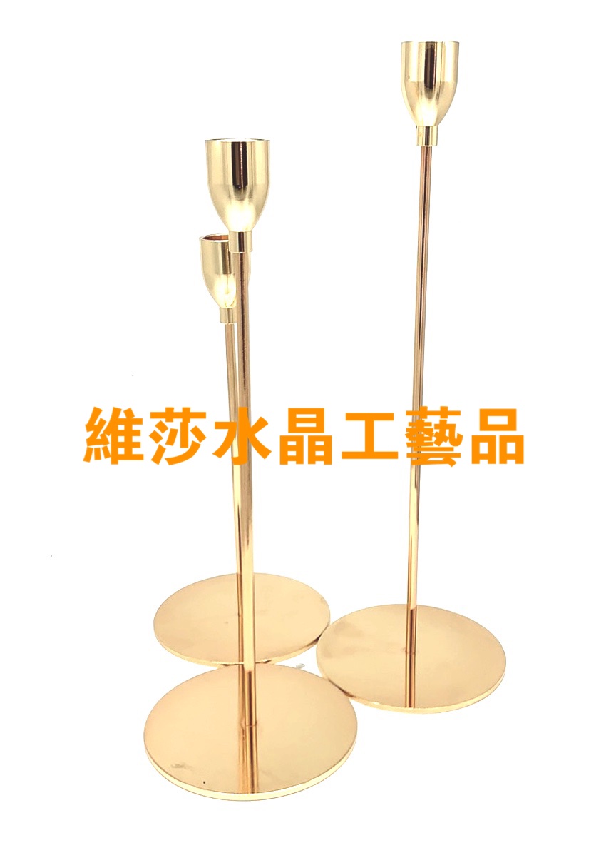 European top grade crystal candlestick