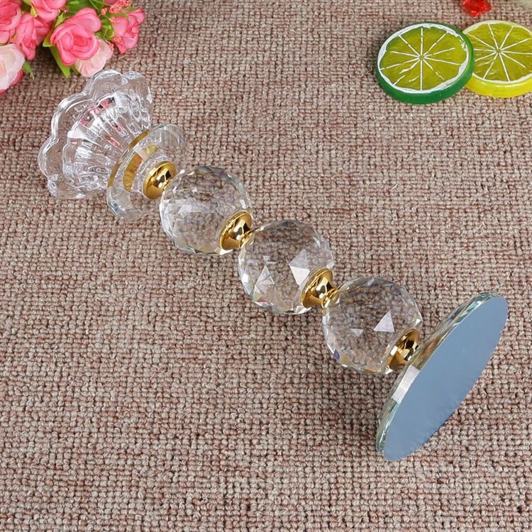 Crystal candlestick crystal decoration wedding candlestick festival supplies