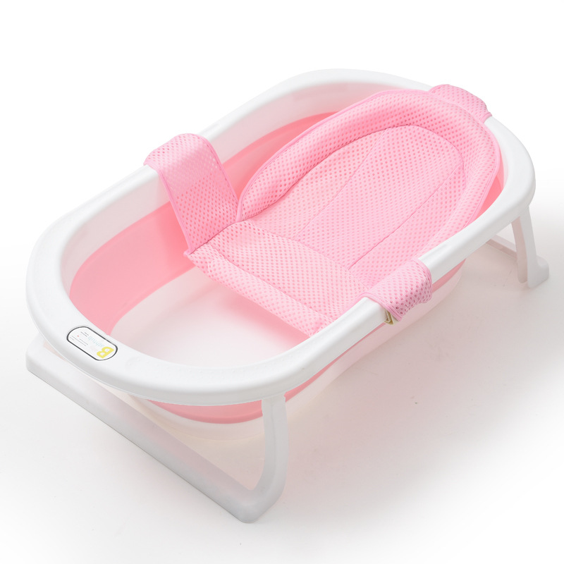Baby Bathtub Baby Folding Tub Newborn Child Sitting Lying Household Large Size Bath Barrel Children's Product