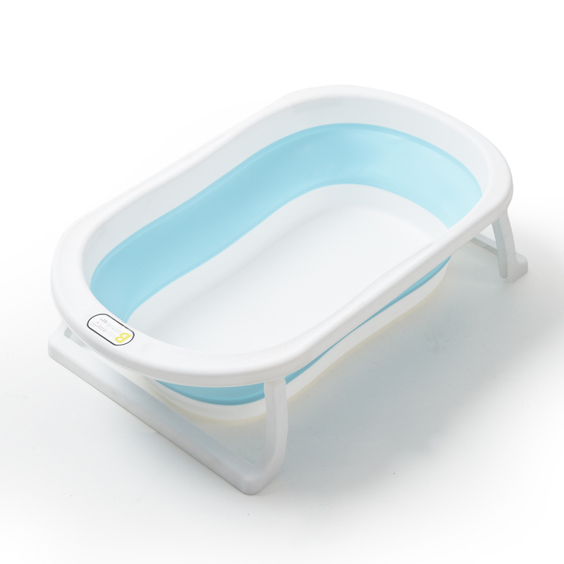 Baby Bathtub Baby Folding Tub Newborn Child Sitting Lying Household Large Size Bath Barrel Children's Product