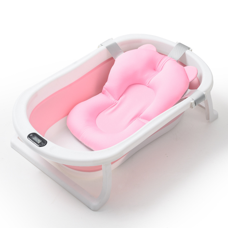 Baby Bathtub Baby Folding Tub Newborn Child Sitting Lying Household Large Size Bath Barrel Children's Product