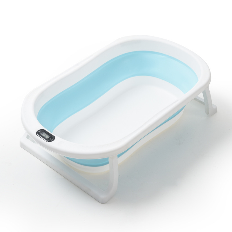 Baby Bathtub Baby Folding Tub Newborn Child Sitting Lying Household Large Size Bath Barrel Children's Product