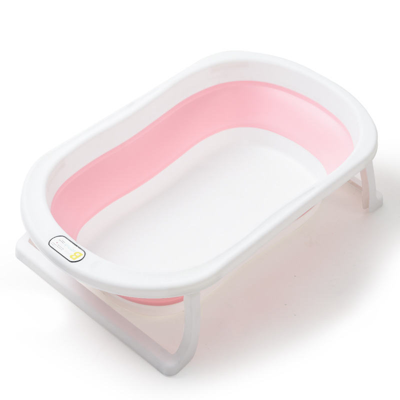 Baby Bathtub Baby Folding Tub Newborn Child Sitting Lying Household Large Size Bath Barrel Children's Product