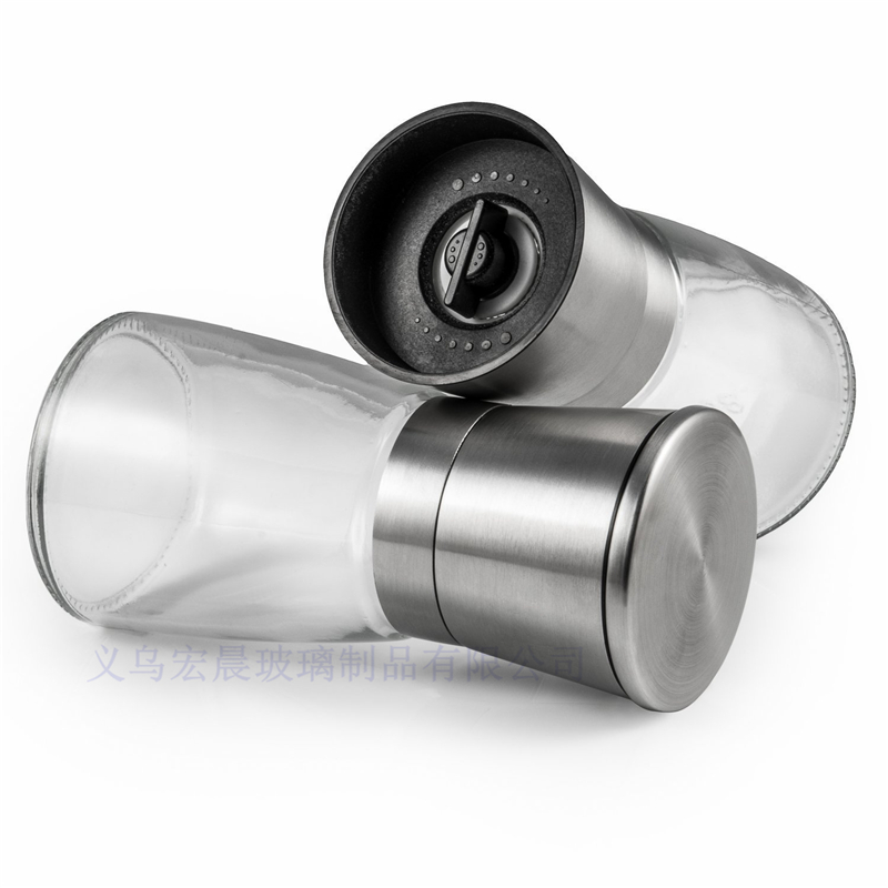 180ml Salt and Pepper Grinder Set - Salt and Pepper Shakers for Professional Chef 180ml Salt and Pepper Grinder Set - Salt and Pepper Shakers for Professional Chef