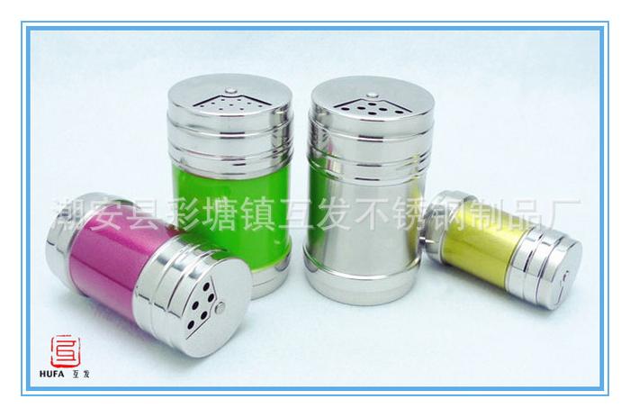 salt shakers seasoning shaker pepper canister stainless steel kitchenware