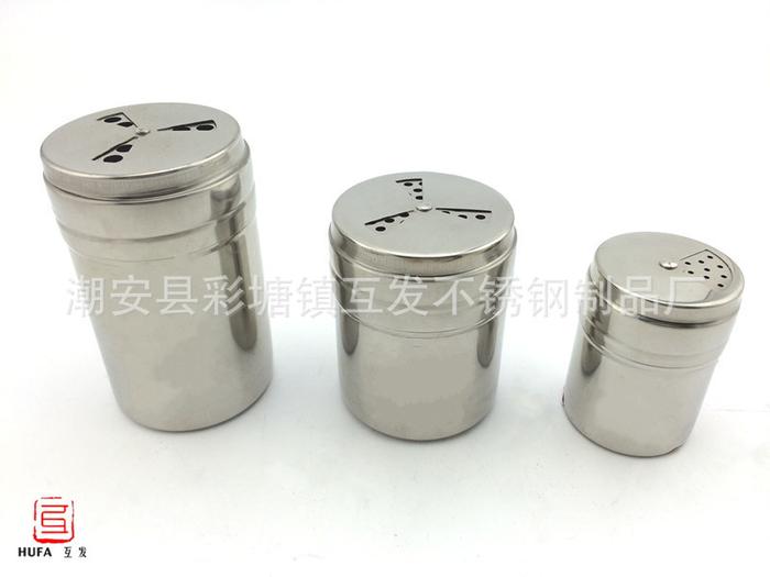 salt shakers seasoning shaker pepper canister stainless steel kitchenware