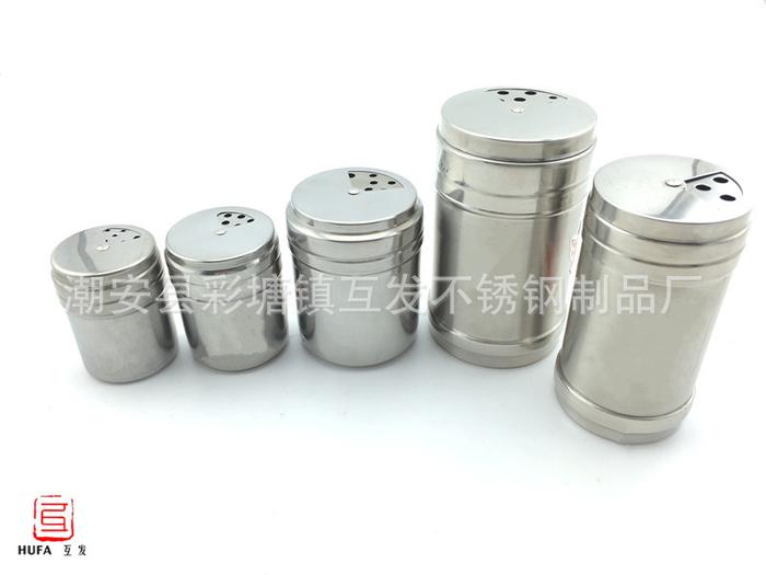 salt shakers seasoning shaker pepper canister stainless steel kitchenware