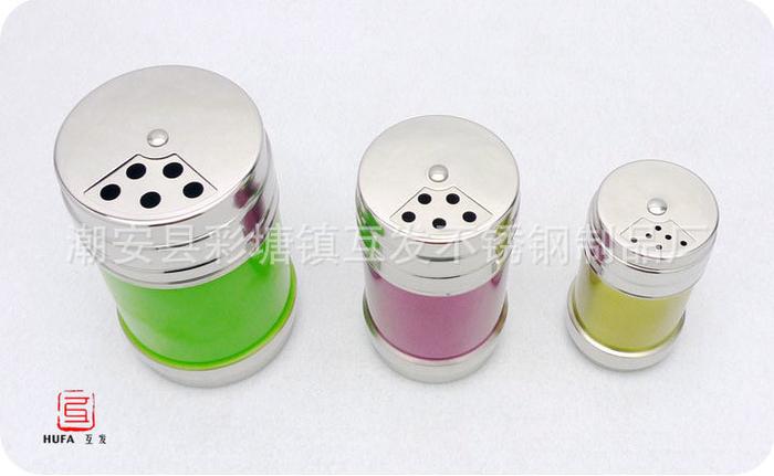 salt shakers seasoning shaker pepper canister stainless steel kitchenware