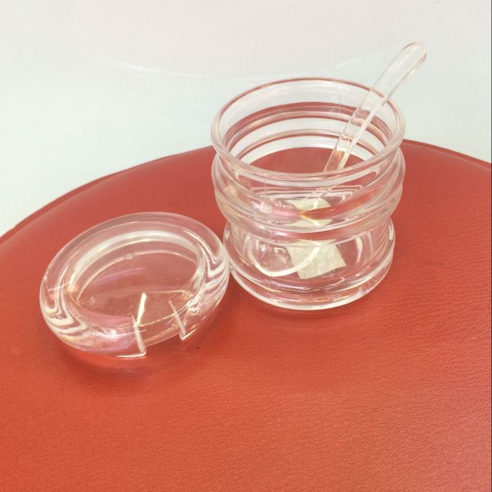 Acrylic Seasoning Tank Colored Sugar Tank Dressing Box Milk Tea Powder Tank Salt Tank Pepper Tank