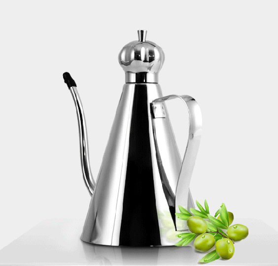 Wholesale 304 stainless steel four - head seasoning shaker set of soy sauce vinegar pepper salt shaker with handle
