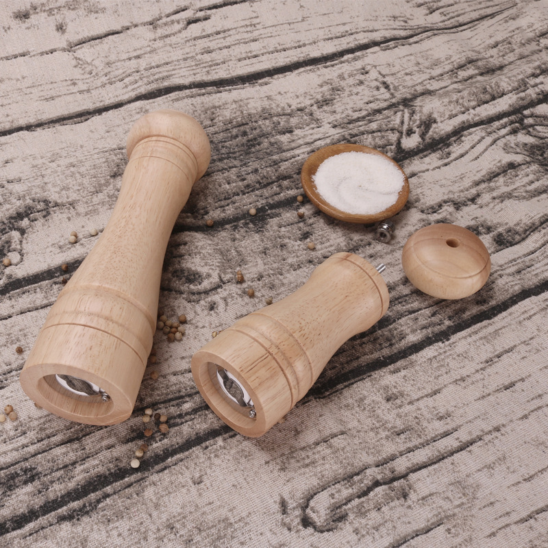 Kitchen Tools Solid Wood 5-Inch 8-Inch Manual Grinding Device Pepper Pepper Salt Grinder Kitchen Innovative Supplies