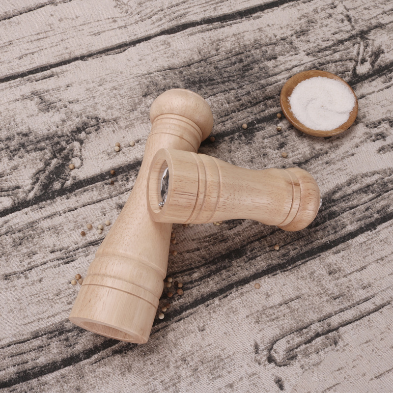 Kitchen Tools Solid Wood 5-Inch 8-Inch Manual Grinding Device Pepper Pepper Salt Grinder Kitchen Innovative Supplies