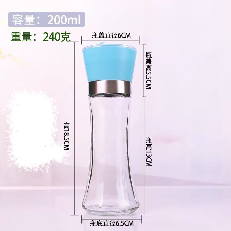 Third-Generation Manual Black Pepper Grinder Seasoning Bottle Peppercorn Grinding Pepper Salt Barbecue Cumin Cruet Third-Generation Manual Black Pepper Grinder Seasoning Bottle Peppercorn Grinding Pepper Salt Barbecue Cumin Cruet