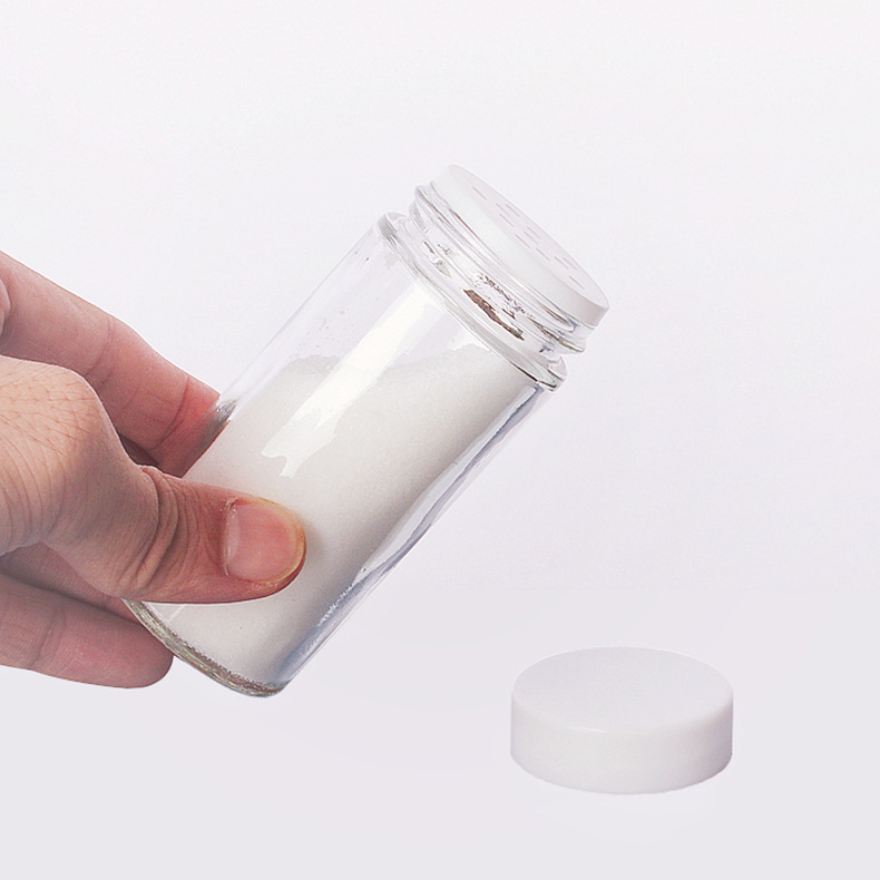 Wholesale 80ml Glass Condiment Bottle Pepper Barbecue Refined Salt Jar Kitchen Seasoning Boxes Home Seasoning Jars