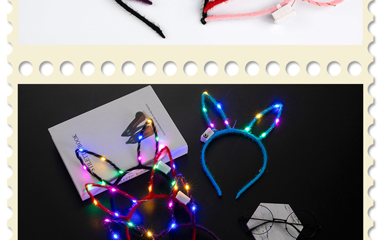 6. Bright Silk glow rabbit ears Hair hoop 14 lamp extension Rabbit ears Night market street street blush sell hot 6 6. Bright Silk glow rabbit ears Hair hoop 14 lamp extension Rabbit ears Night market street street blush sell hot 6