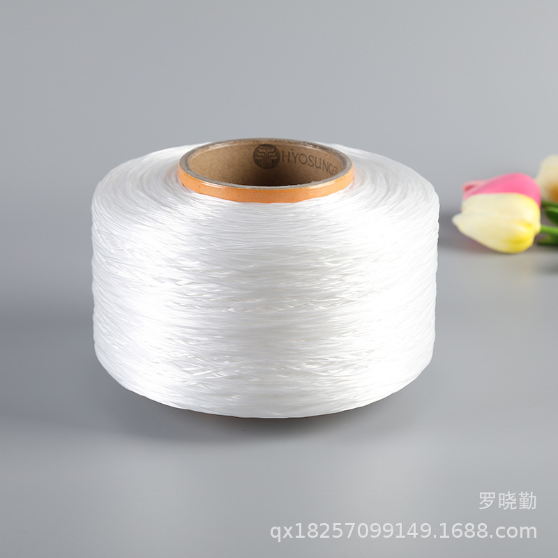 500 Meters Flat imported spandex Crystal line Hair Extension Elastic line DIY Manual Elastic line