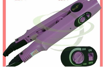 Transceiver 611 thermostat connected to hair hair extension tools