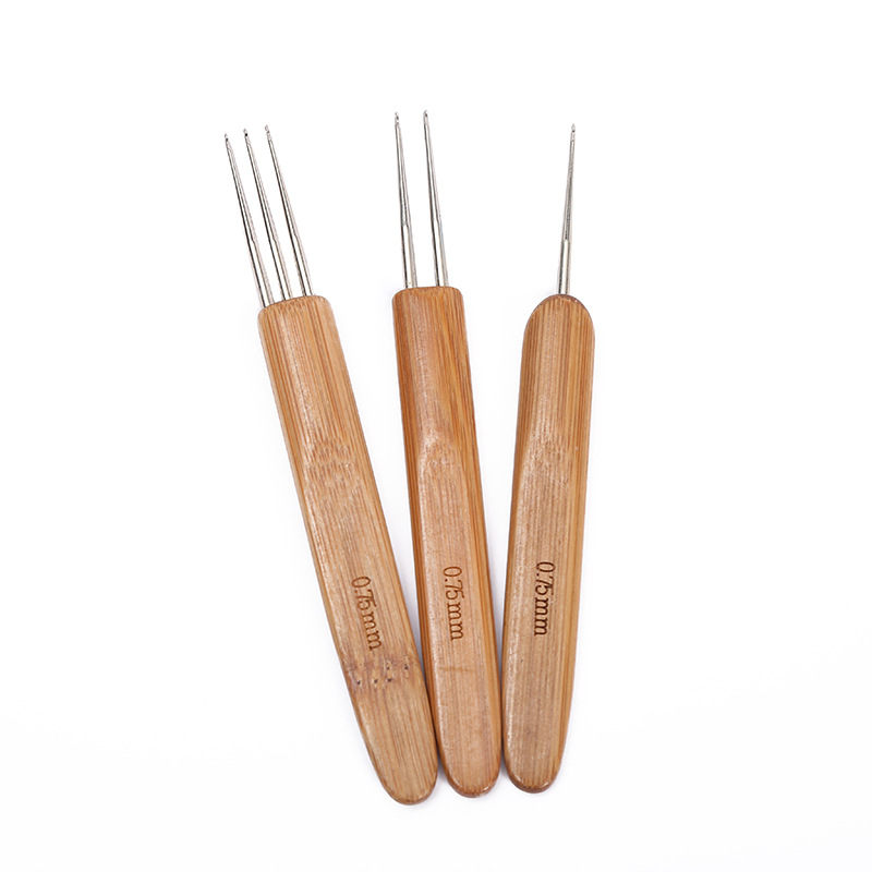 Dreadlocks Crochet Crochet Hook for Hair Wool Crochet Hair Extension Tools Bamboo Handle Full Set Crochet Hook Set Factory Wholesale Dreadlocks Crochet Crochet Hook for Hair Wool Crochet Hair Extension Tools Bamboo Handle Full Set Crochet Hook Set Factory Wholesale