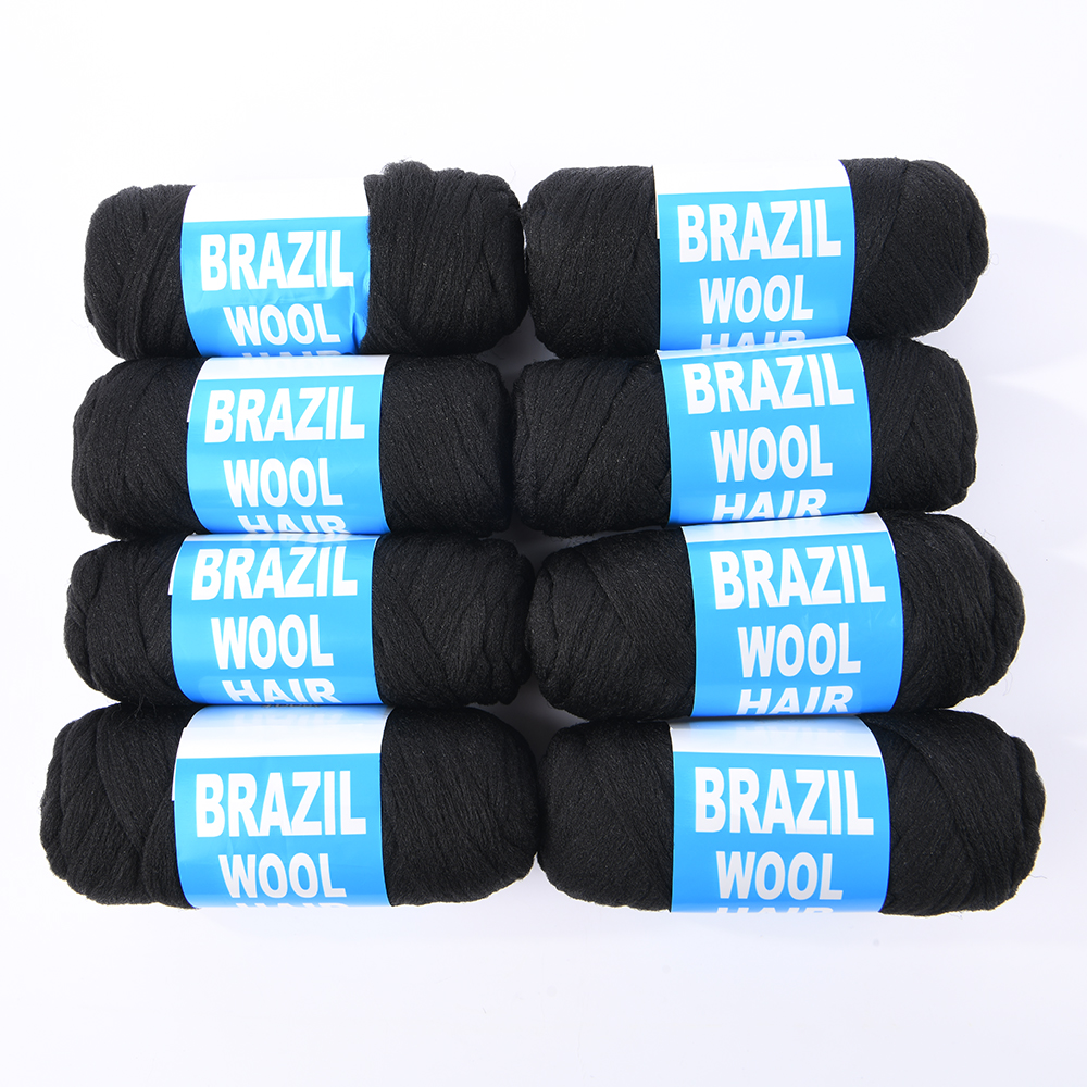 Wholesale Polypropylene Yarn High Quality Hairpiece Polypropylene Fiber Hair Weaving Hair Extension Wool Wholesale Polypropylene Yarn High Quality Hairpiece Polypropylene Fiber Hair Weaving Hair Extension Wool