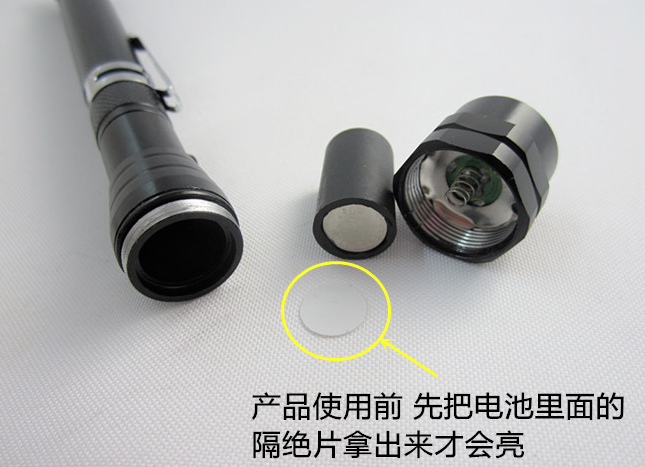 3LED Grabbers Aluminum Alloy Antenna Light Same Bottom Magnet Car Corner Hose Magnet Flashlight