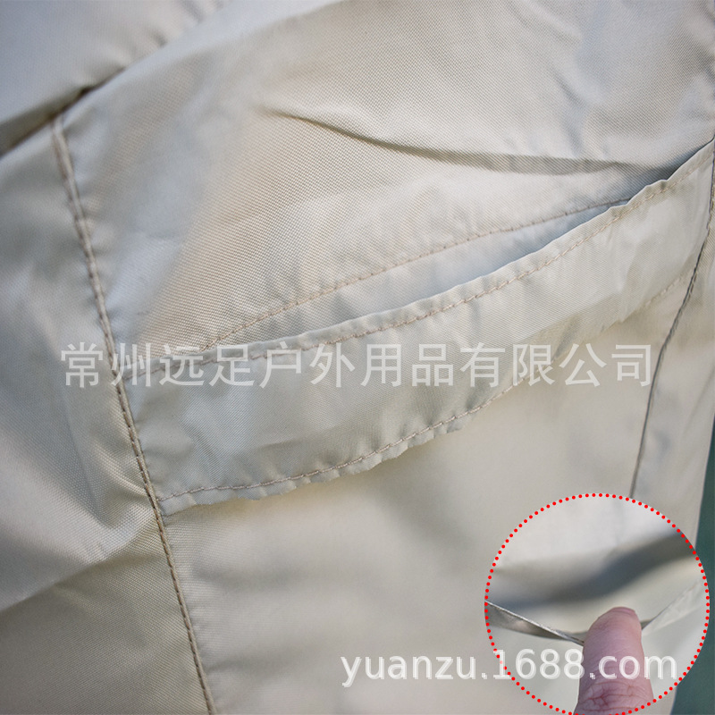 Factory Wholesale Outdoor Courtyard Furniture V-Shaped Corner Sofa Waterproof Cover 420d Length Sofa Slipcover