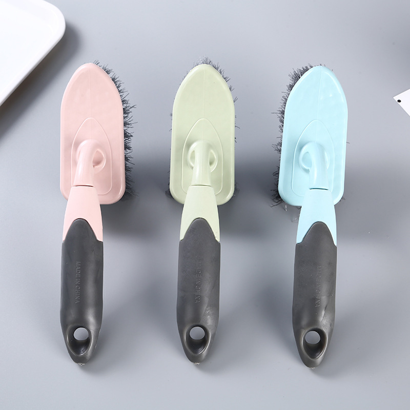 Bathroom Tile Cleaning Brush Bathroom Corner Toilet Cleaning Brush Color Multi-Purpose Cleaning Brush in Stock Wholesale