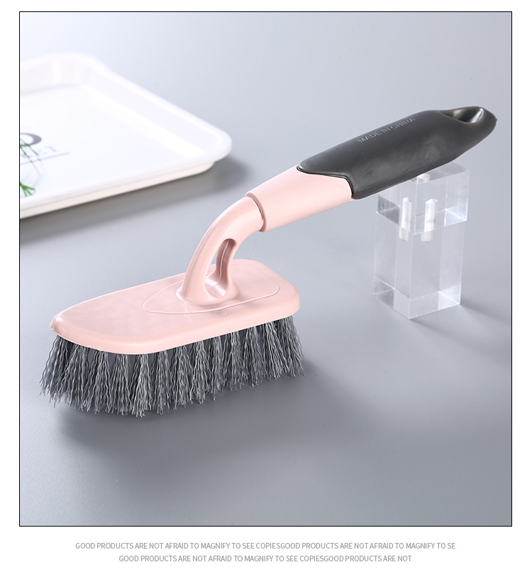 Bathroom Tile Cleaning Brush Bathroom Corner Toilet Cleaning Brush Color Multi-Purpose Cleaning Brush in Stock Wholesale