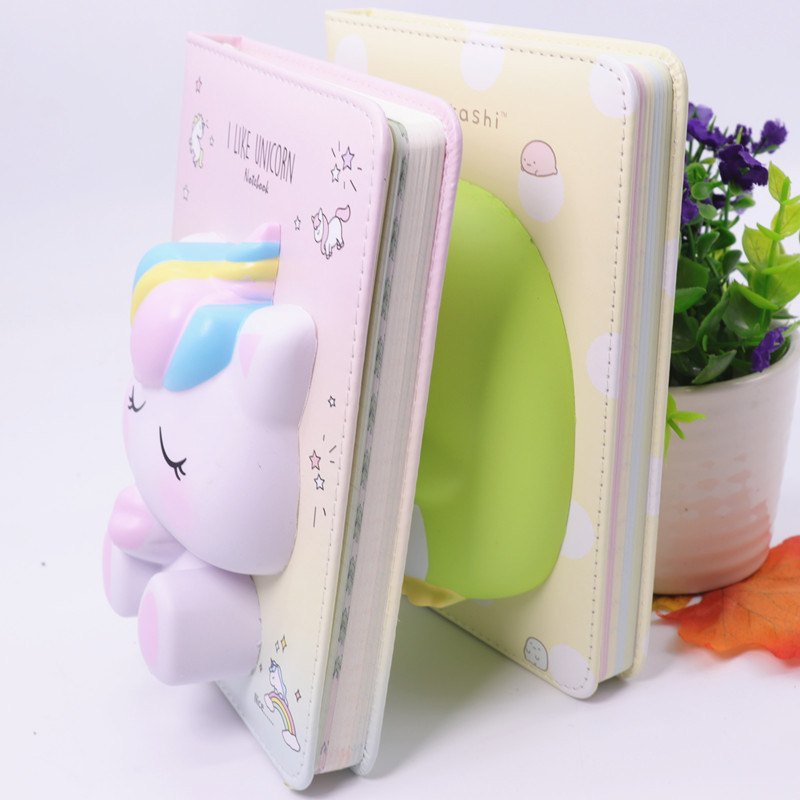 Corner Decompression Notebook Notebook Color Page Slow Rebound Decompression Notebook Student Journal Book Tuanzi Biological Stationery