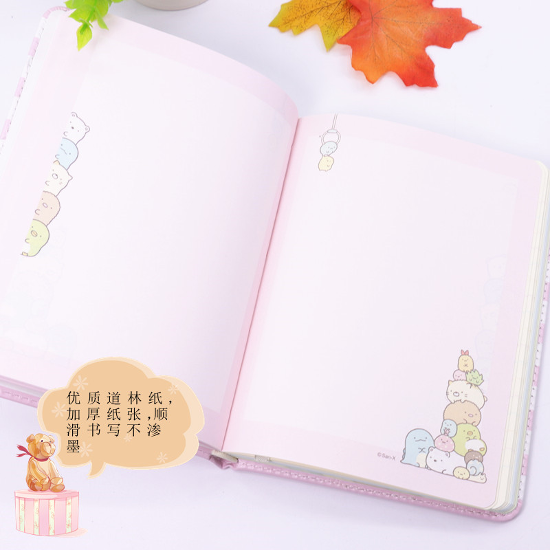 Corner Decompression Notebook Notebook Color Page Slow Rebound Decompression Notebook Student Journal Book Tuanzi Biological Stationery