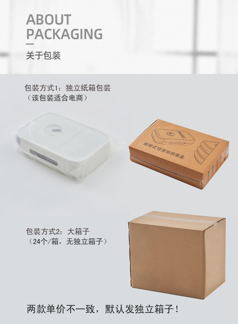 Refrigerator Egg Storage Box Fresh-Keeping Household Creative Kitchen Food Organizing Rack Rolling Drawer Egg Storage Box
