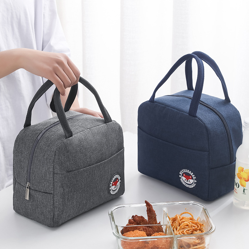 2021 New Cationic Portable Insulated Bag Student Portable Lunch Box Bag Fresh-Keeping Picnic Bag Lunch Bag as Bag
