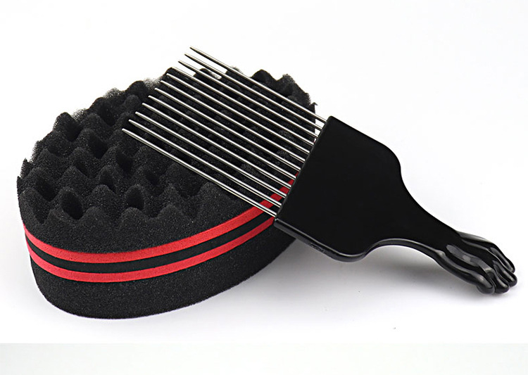 AliExpress Black Perm Comb Set African Dreadlocks Care Tool Sponge Styling Comb Steel Needle Hair Comb AliExpress Black Perm Comb Set African Dreadlocks Care Tool Sponge Styling Comb Steel Needle Hair Comb