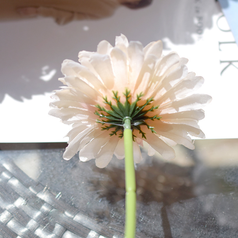 Flower Artificial Flower Wedding Bouquet African Chrysanthemum Colorful Chrysanthemum Table Decoration Furnishings