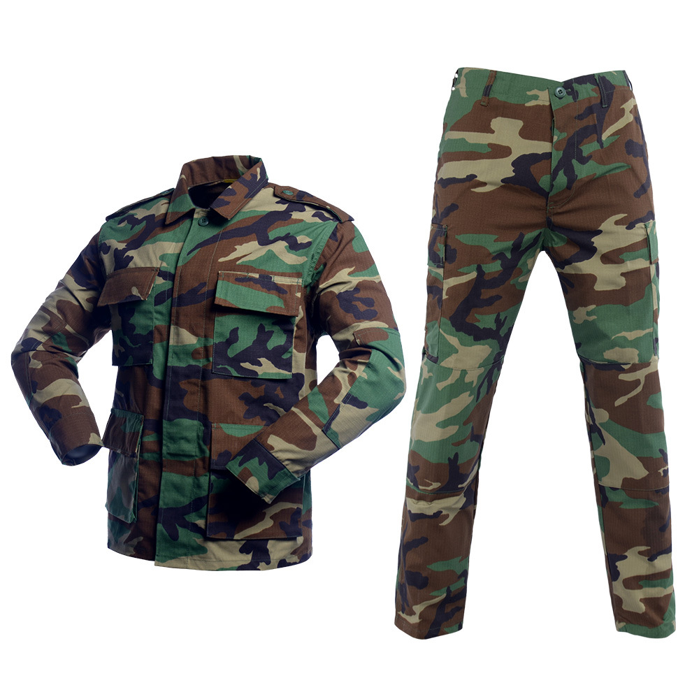 Faldan Army Fans Outdoor BDU Camouflage Suit Middle East African Army Clothing
