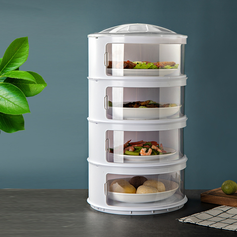 Insulated Vegetable Cover Dining-Table Cover Vegetable Cover Dustproof and Fresh-Keeping Food Cover Insulation Cover Kitchen Tool Multi-Layer Household Storage Box
