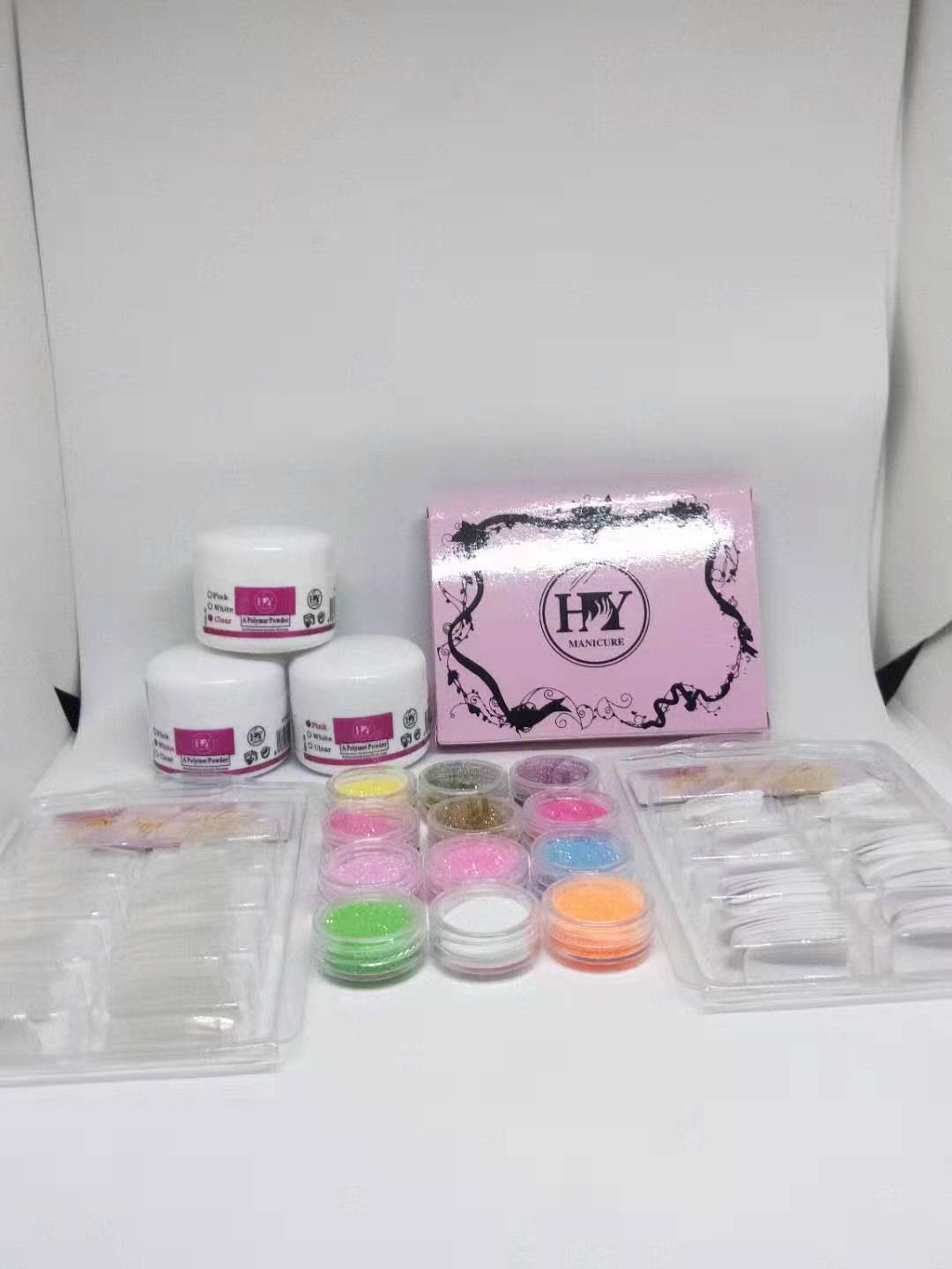 Nail Beauty Tool Set AliExpress Manicure Set Full Set Other African Nail Beauty Tool Set 12 Colors