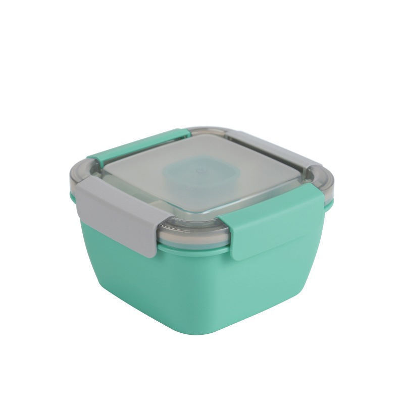 Kitchen Sealed Lunch Box Plastic Office Worker Student Lunch Box Household Fresh-Keeping Box Can Hold Microwave Oven Heating Cooking Box