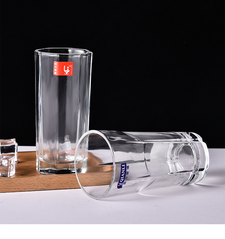 Qianli Boutique Meal Cup Household Daily Necessities Glass Heat-Resistant Glass Cup Juice Drink Cup Wholesale Qianli Boutique Meal Cup Household Daily Necessities Glass Heat-Resistant Glass Cup Juice Drink Cup Wholesale