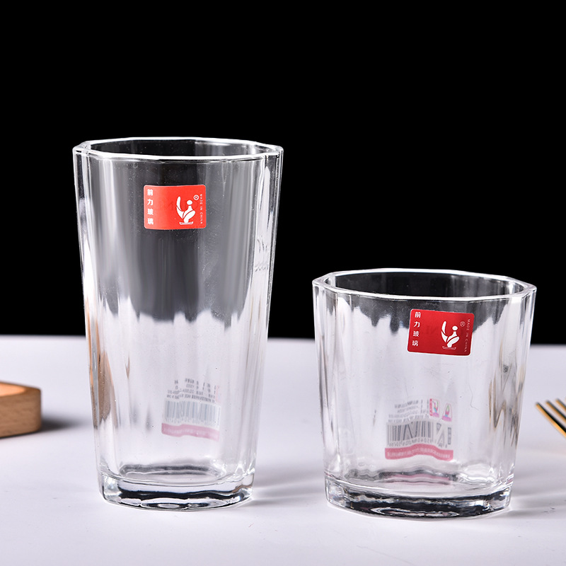 Household Anti-Scald Borosilicate Heat-Resistant Glass Meal Cup Insulated Lemon Juice Coffee Glass Cup Wholesale