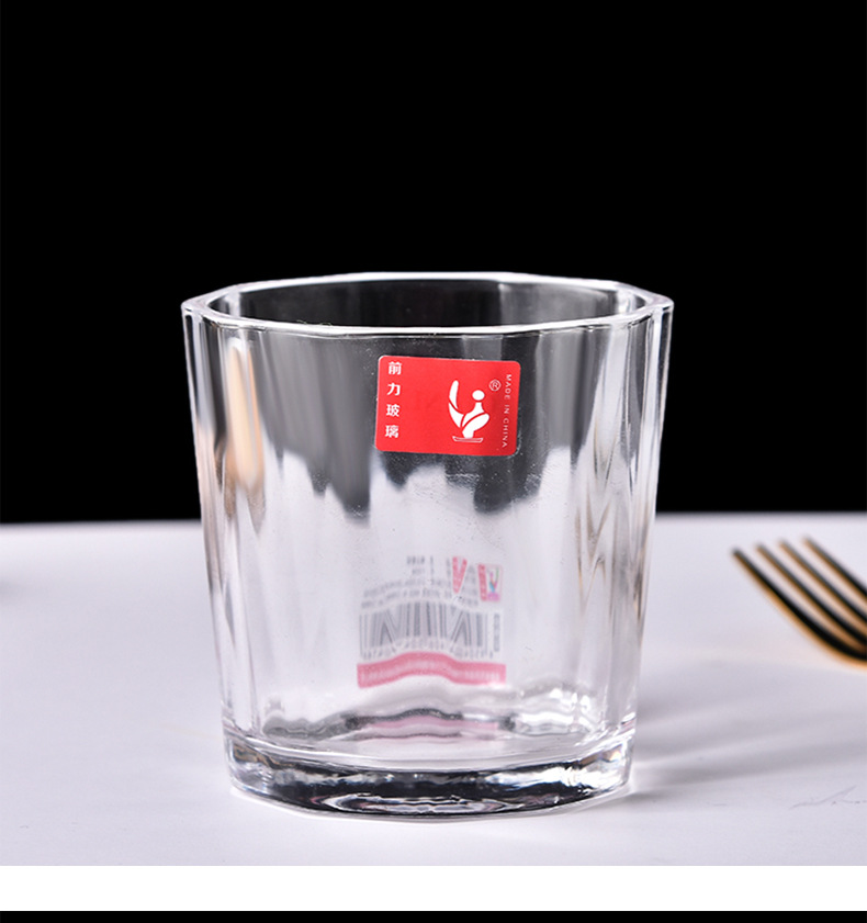 Household Anti-Scald Borosilicate Heat-Resistant Glass Meal Cup Insulated Lemon Juice Coffee Glass Cup Wholesale