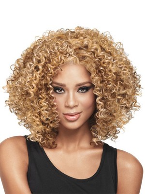 Foreign Trade in Europe and America Women&#039;s African Wigs with Small Curly Hair Black Wish Amazon Hot Wig Headgear