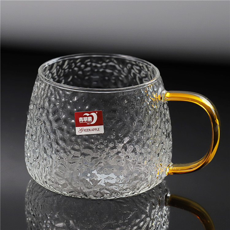 Scented Tea Cup Hammered Pattern Glass Cup Heat-Resistant Water Cup Tea Cup Thickened Imperial Concubine Cup Borosilicate Heat Resistant Juice Cup Scented Tea Cup Hammered Pattern Glass Cup Heat-Resistant Water Cup Tea Cup Thickened Imperial Concubine Cup Borosilicate Heat Resistant Juice Cup