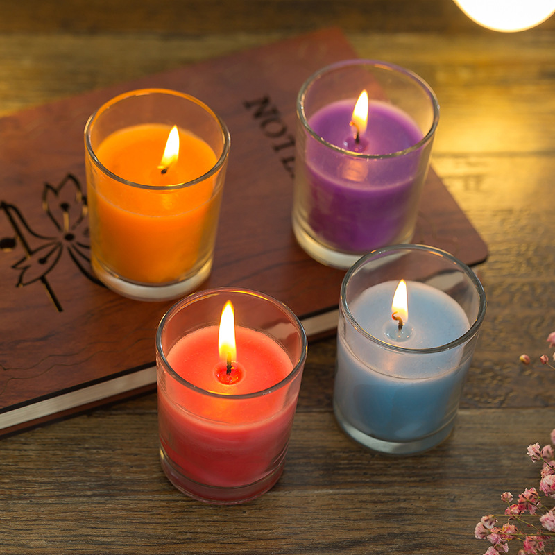 Hot Sale Aromatherapy Candle Glass Cup Smokeless Glass Candle Birthday Show Love Gift Wedding Decoration Wholesale Hot Sale Aromatherapy Candle Glass Cup Smokeless Glass Candle Birthday Show Love Gift Wedding Decoration Wholesale