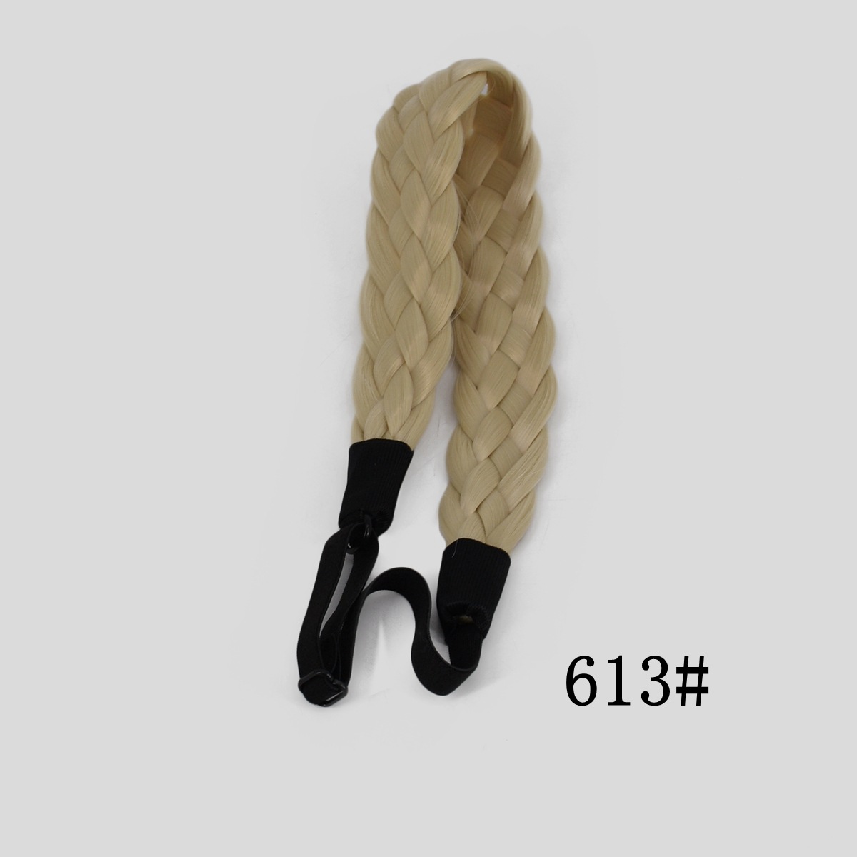 European and American Foreign Trade Five-Strand Braid Factory Wholesale Handmade High-Temperature Fiber Five-Strand False Braids Wig European and American Foreign Trade Five-Strand Braid Factory Wholesale Handmade High-Temperature Fiber Five-Strand False Braids Wig