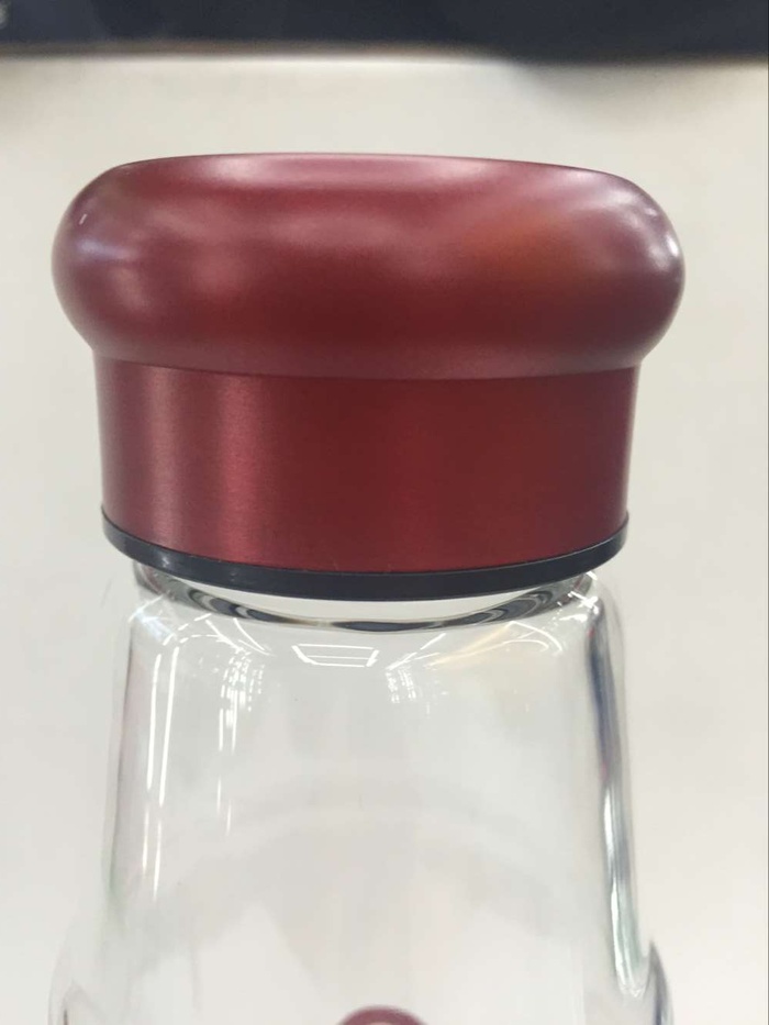 The new glass cup Knight filter tea cup with insulation Cup