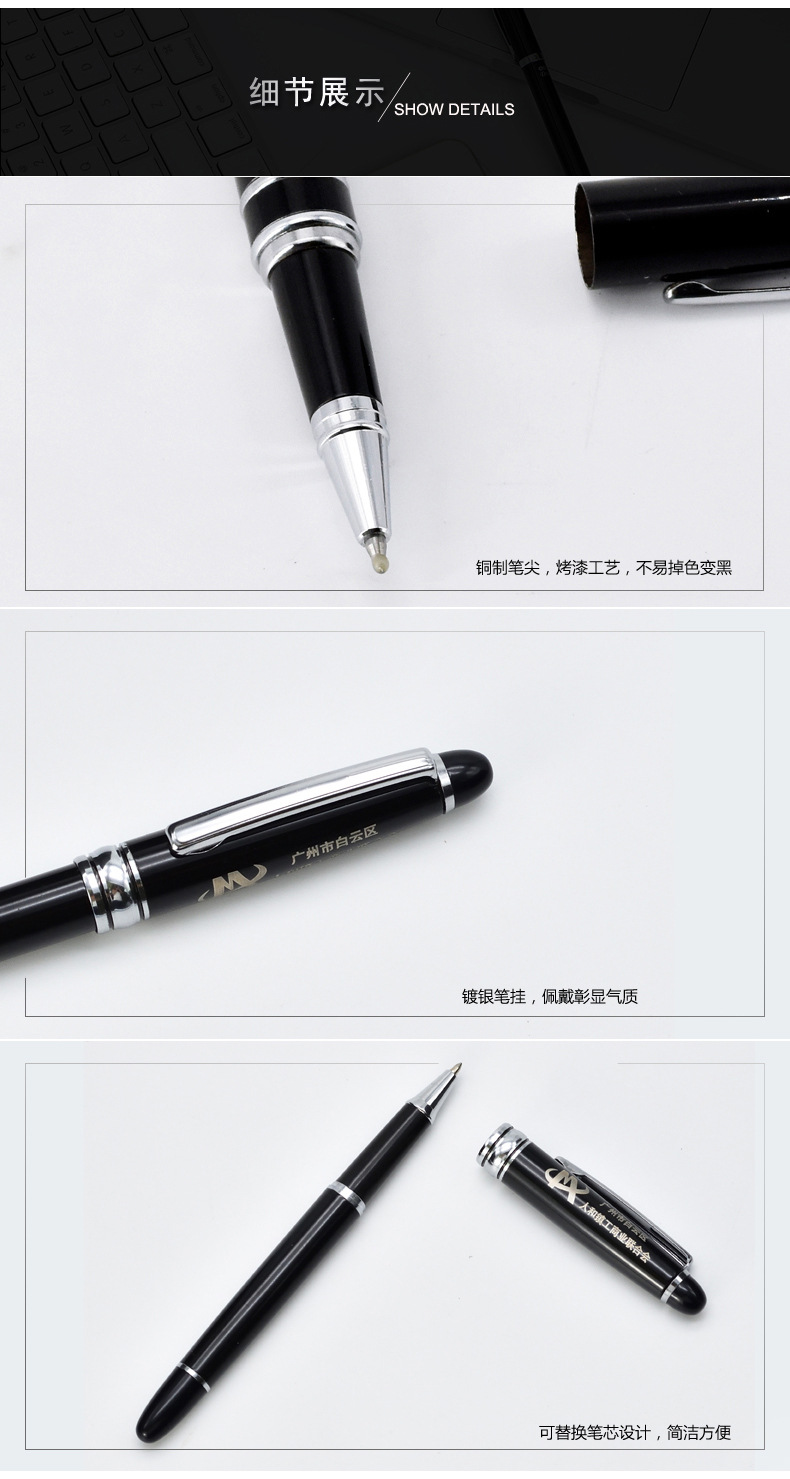 Double-Layer Business Glass Cup Set Business Notebook Gift Signature Pen Opening Anniversary Meeting Souvenir