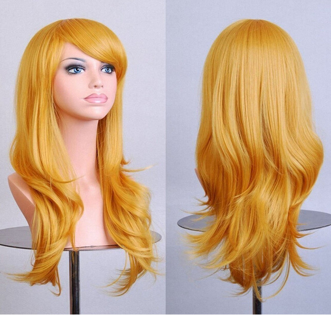 AliExpress Cos Anime Wig European and American Foreign Trade Wig70cm Long Curly Hair Cosplay Color Stage Headgear AliExpress Cos Anime Wig European and American Foreign Trade Wig70cm Long Curly Hair Cosplay Color Stage Headgear